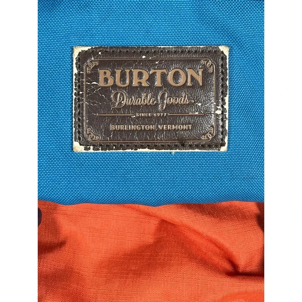 Burton Tinder Backpack 25L Orange Blue Yellow Rucksack Laptop Daypack Hiking